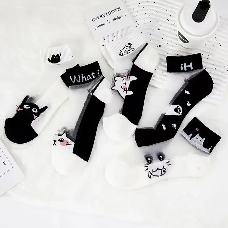 5-40Pairs المرأة الجوارب المنخفضة قطع الألياف الزجاجية الجوارب تنفس للأحذية الرياضية الصيف رقيقة مريحة جوارب الموضة غير رسمية