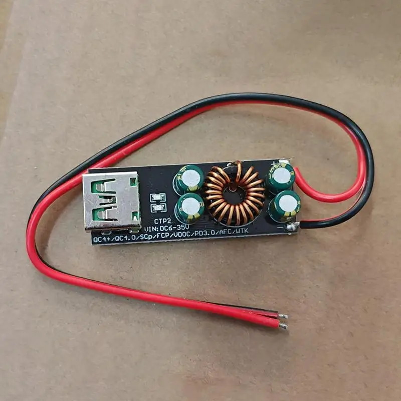 QC4.0 QC3.0 USB Type-C Fast Charging Adapter Module 6-35V Input High Power Supply For Multi Device Fast Charging Scenario