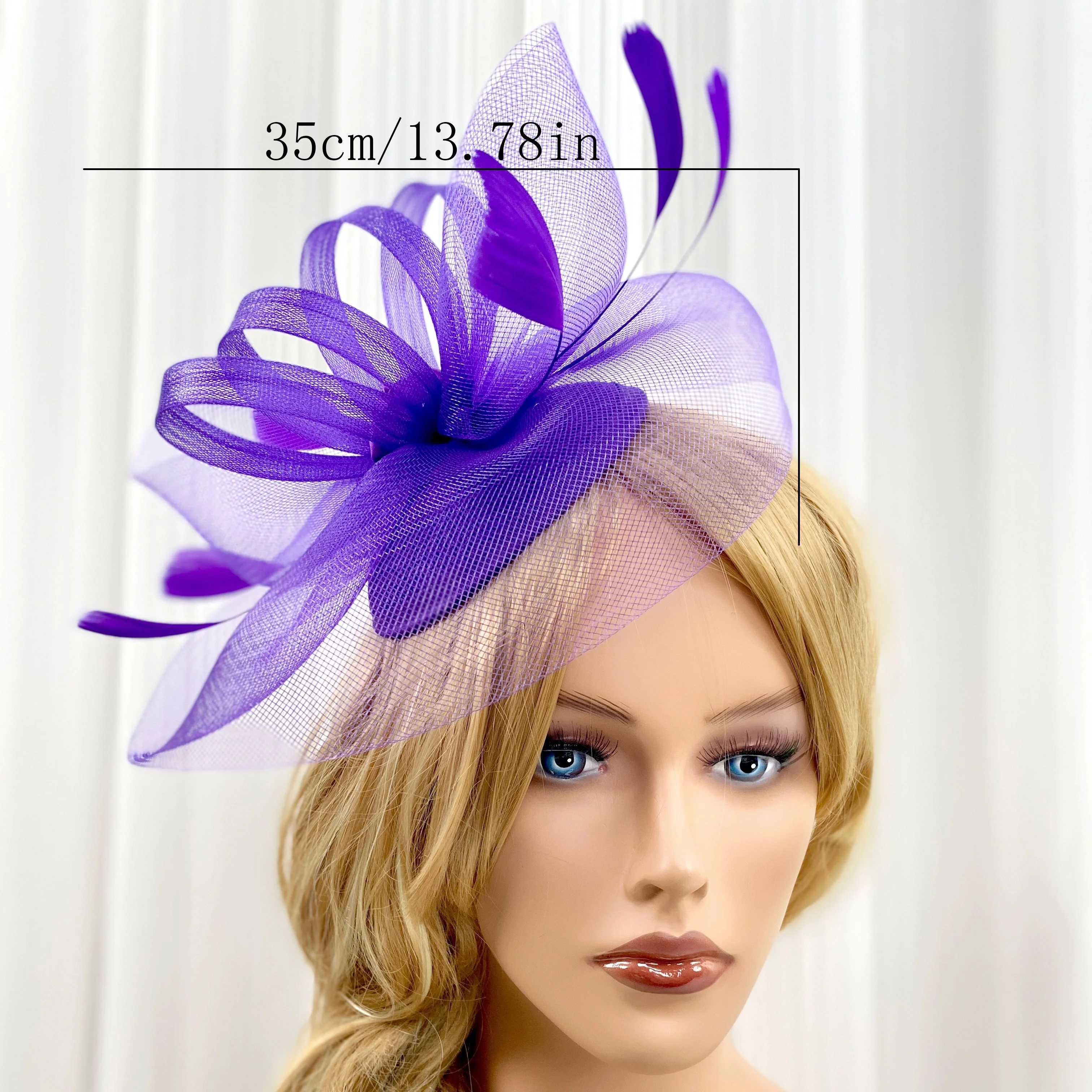 Copricapo da sposa Vintage, cappello a cilindro, accessori per capelli in rete, accessori per cappelli Vintage, fermagli per capelli, cerchi per capelli transfrontalieri,