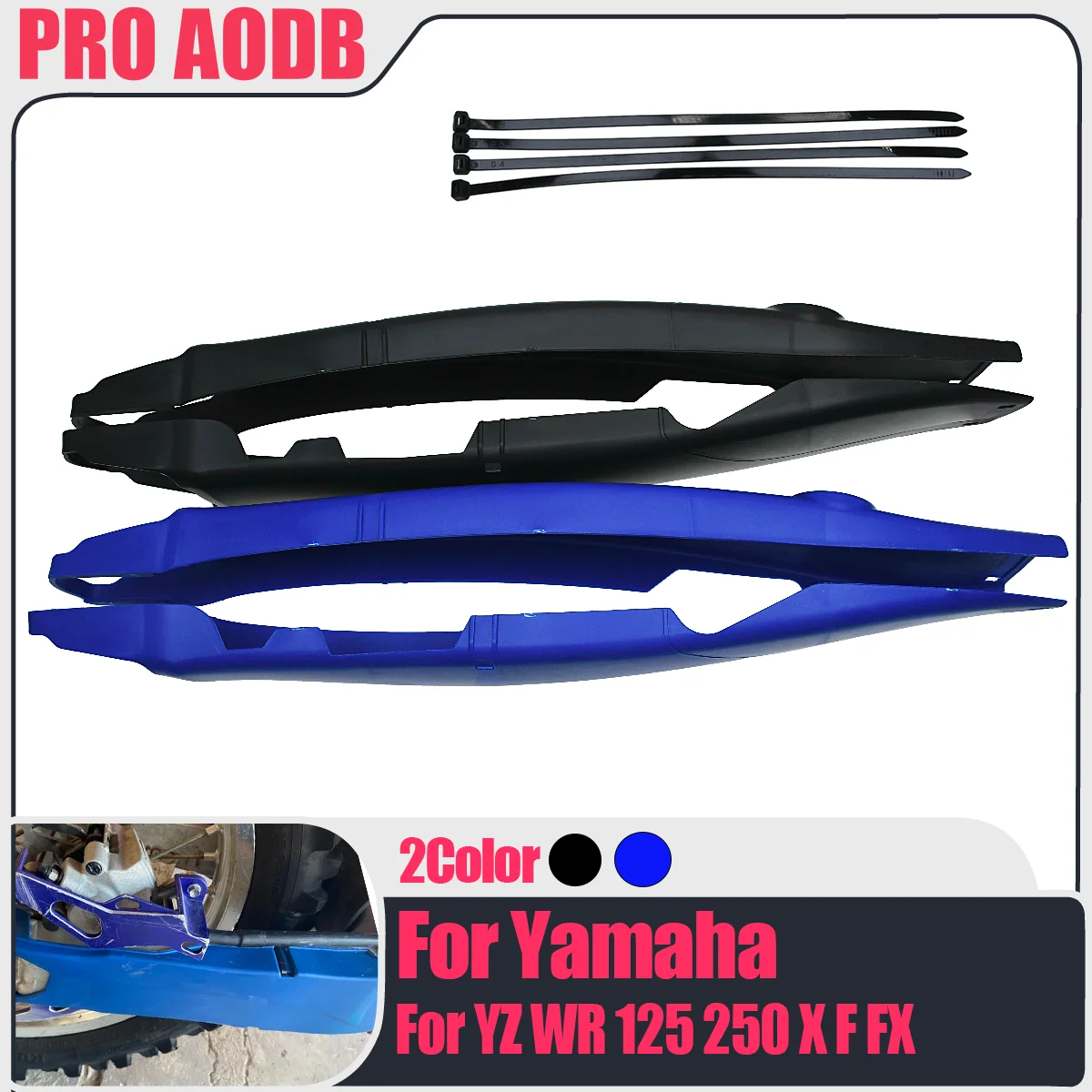 For Yamaha Motorcycle Swingarm Swing Arm Protector YZ125 YZ250 YZ250F YZ450F YZ125X 250X YZ250FX 450FX WR250F WR450F 2009-2024