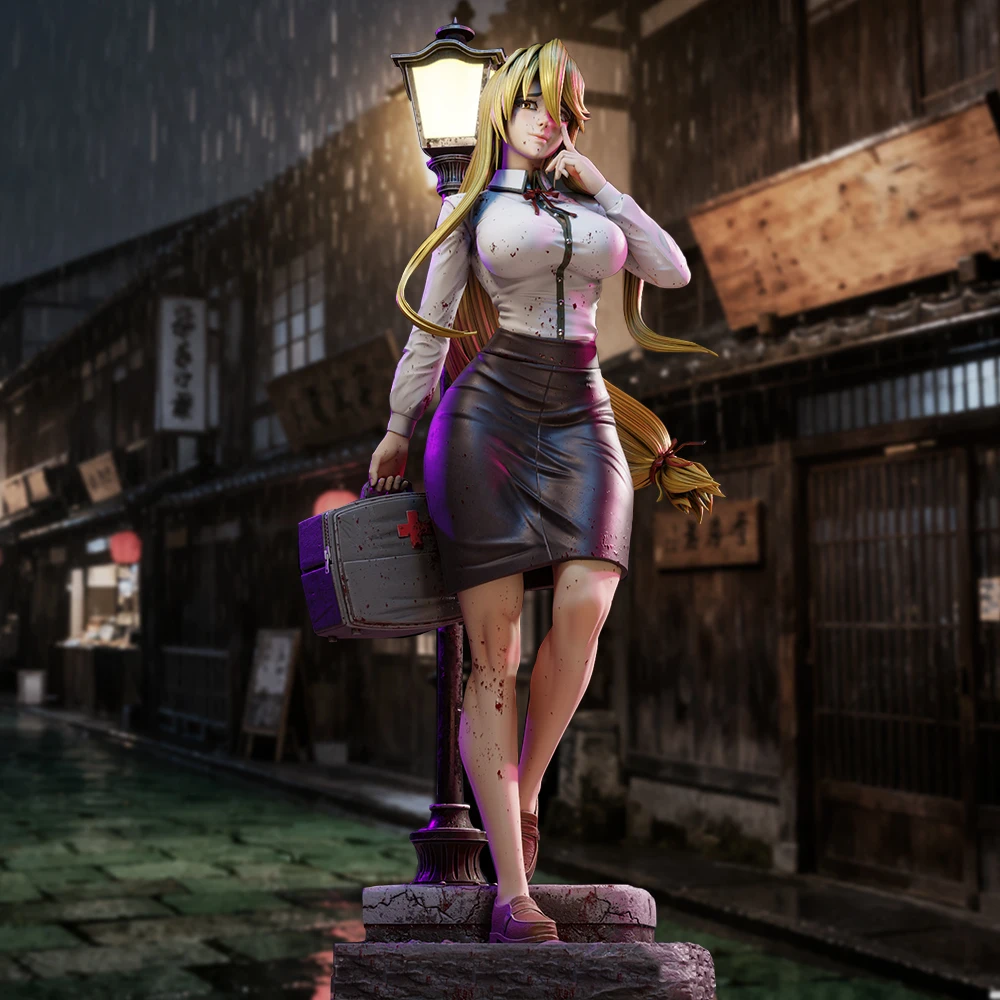 

1:18 High-Detail Akira Hayashi Figure | 3D Resin Miniature | Unpainted Elegant Style Model Kit (A1035)