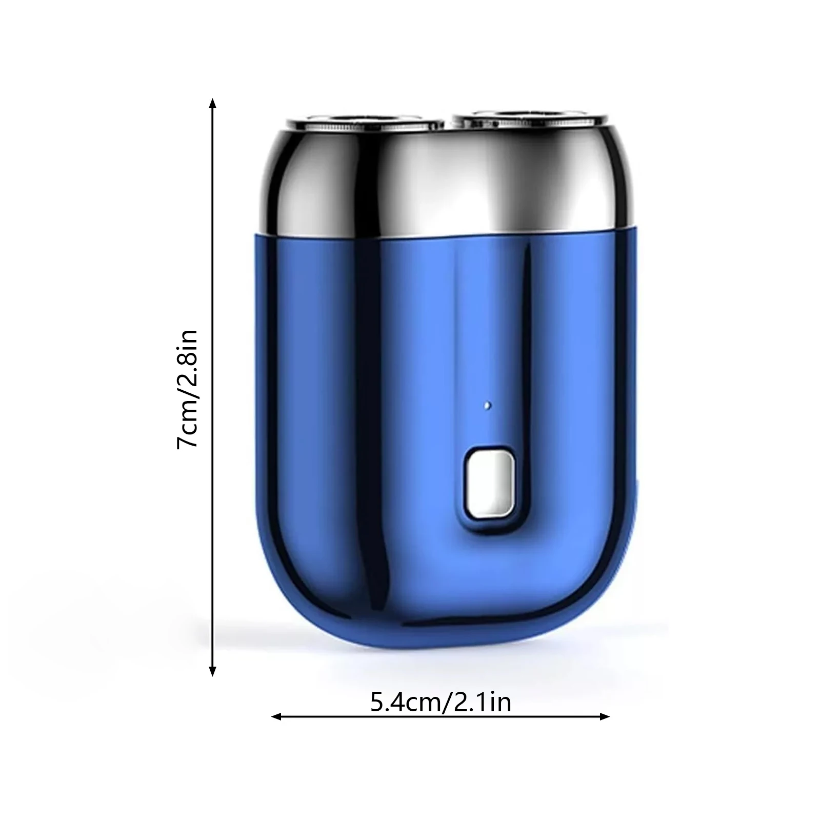 Barbeador elétrico sem fio recarregável, lâminas elétricas compactas e barbas para rosto de meninos adolescentes
