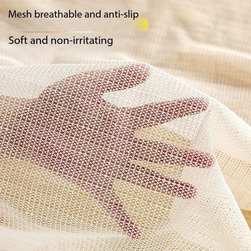 PVC Mattress Non Slip Mesh Tatami Cooling Mat Quilt Non Slip Pad Household Silicone Sofa Fixing Device Bed Sheet Non Slip Pad