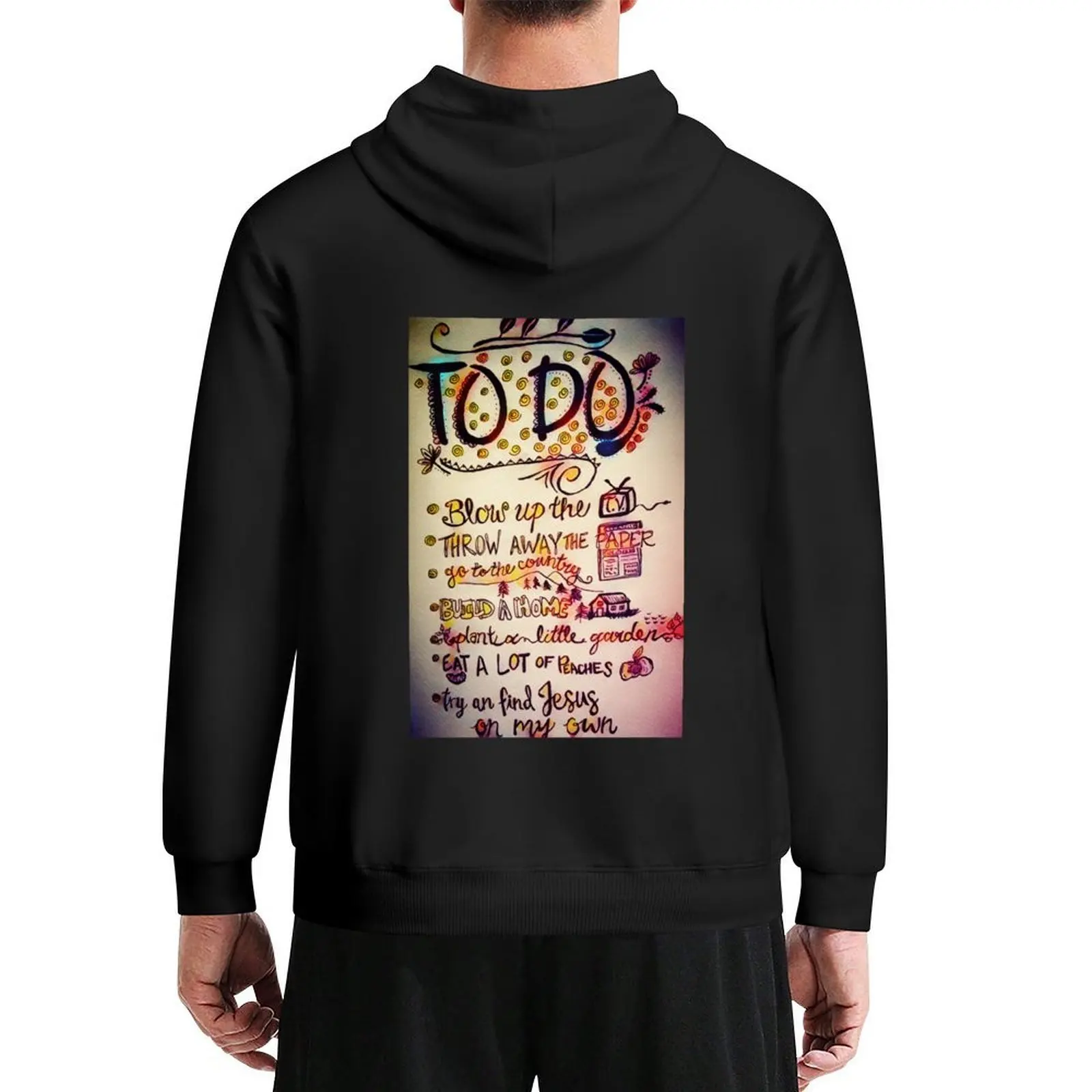 Sudadera con capucha de John Prine's Spanish Pipedream, ropa coreana para hombre, ropa coreana de otoño, sudadera con capucha para hombre