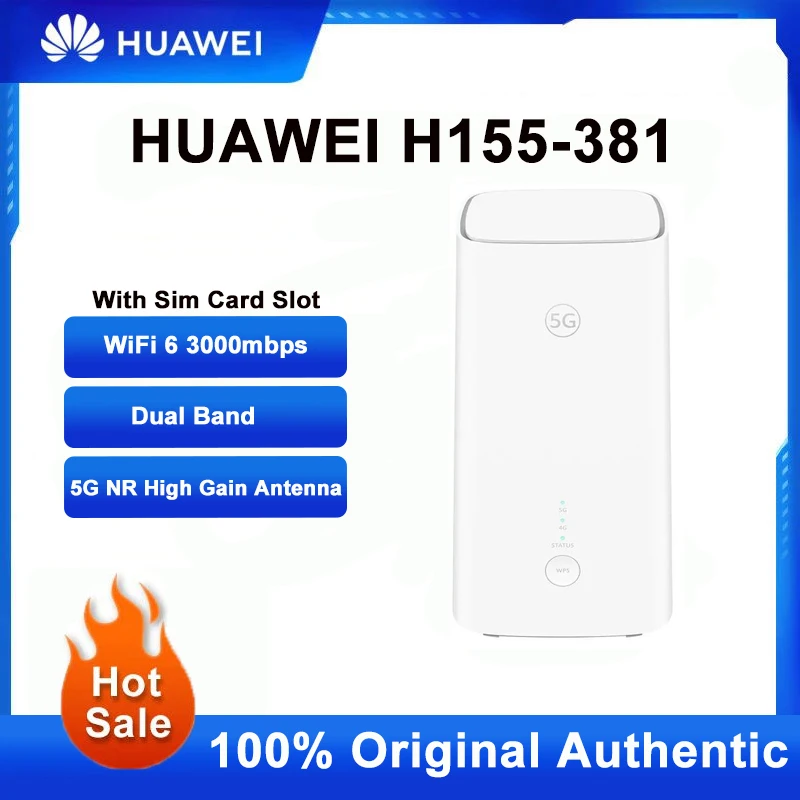Imagem -01 - Huawei-smart Choice Roteador Wifi Portátil 5g Cpe 4g 5g Netcom Completo Celular 5g Roteamento de Cartão Wifi6 3000mbps Gigabit