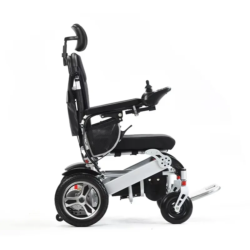 High‑Quality 150KG Capacity Manual Reclining Aluminum Alloy Electric Wheelchair, Favorable Price
