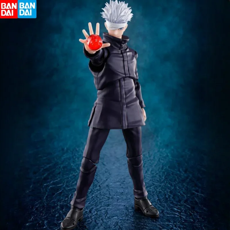 Bandai Genuine Figure Jujutsu Kaisen Model Kit Anime Figures S.H.Figuarts Satoru Gojo Collection Model Action Figure Boys Toys