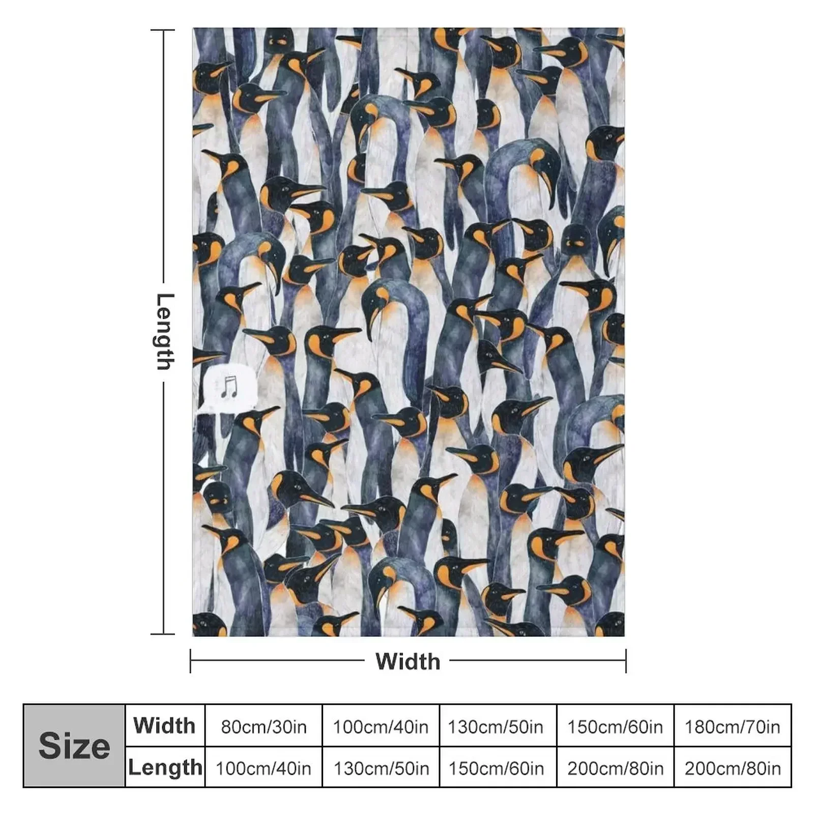 Singing Penguin Throw Blanket Summer Beddings Fashion Sofas Luxury St Decorative Sofa Beautifuls Hair Blankets