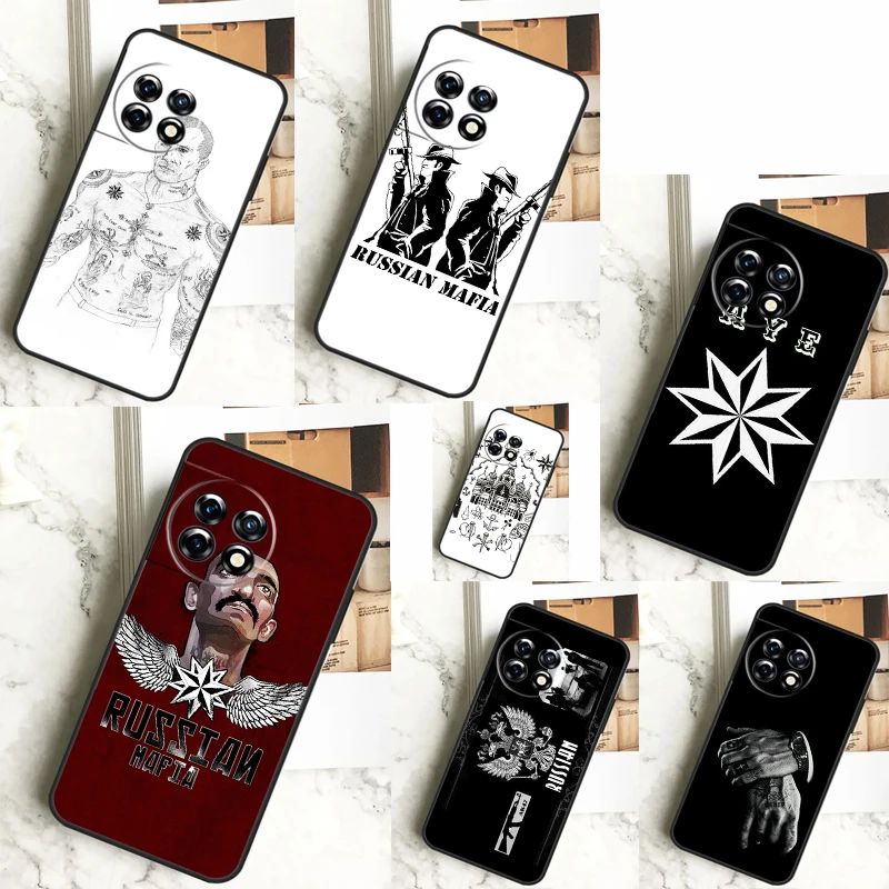 Russian Mafia Case For OnePlus 12R 12 11 9 10 Pro 10R 9R 8T 10T Nord CE 2 3 Lite 2T N10 N20 N30 CE4 Cover