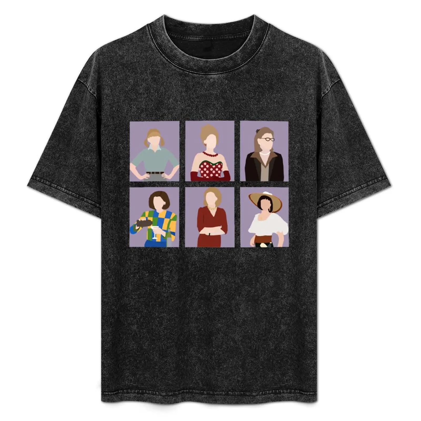 

christine baranski's characters T-Shirt Large Size Casual Tee Shirt