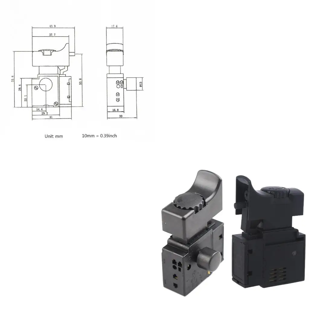  Replacement Part for M.C FA2-6/1BEK Lock On Power Tool Electric Drill Speed