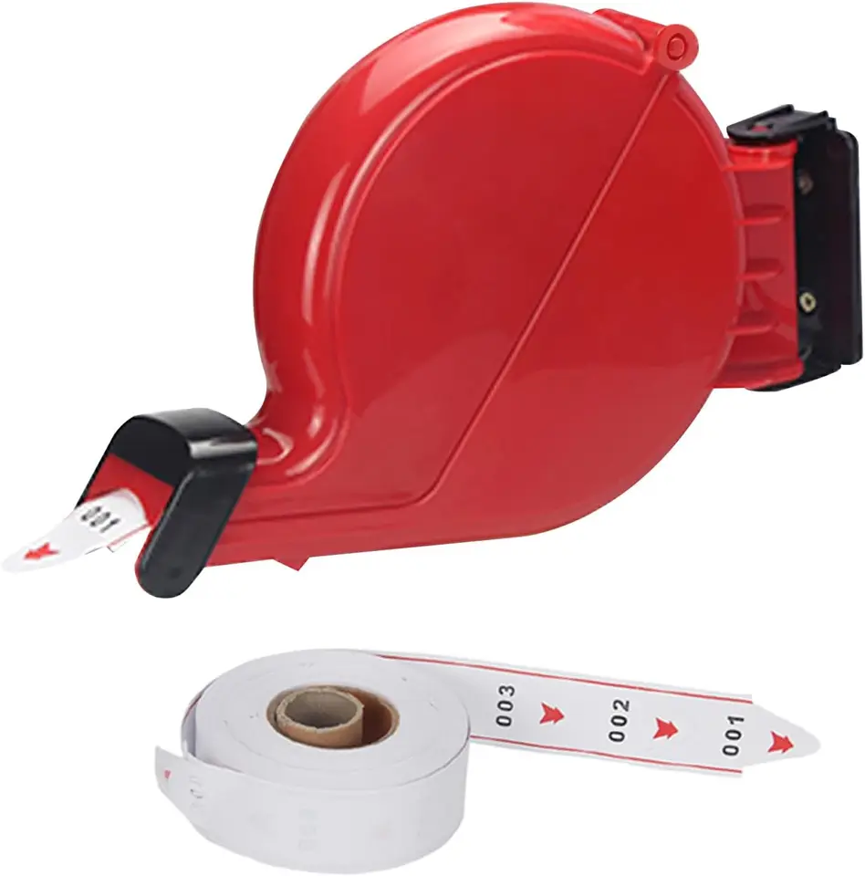 5 Rouleaux Tickets File D'Attente 2 Chiffres 00-99 – 10 000 Tickets Pour Distributeur CYSSJF Blanc
