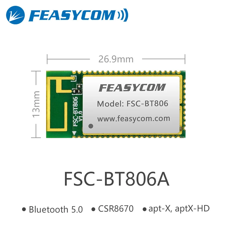 Модуль Bluetooth CSR8670, стерео аудио модуль приемопередатчика для высококачественных беспроводных наушников