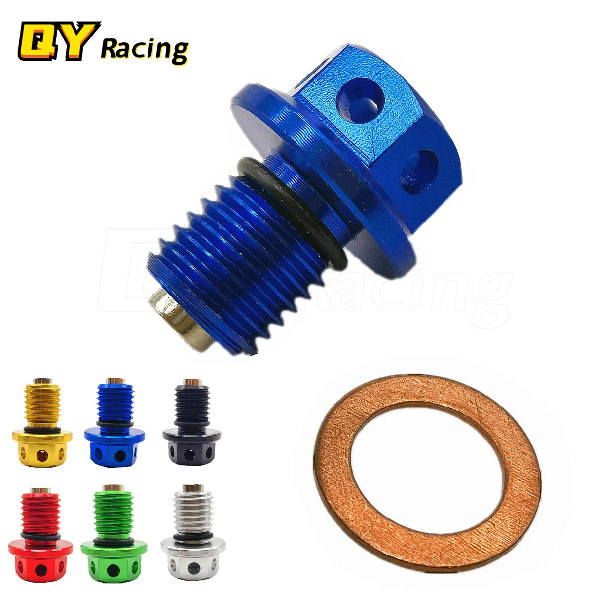 M12xP1.5 Magnetic Oil Drain Plug Bolt Screw For Yamaha YZF-R3 YZF-R25 MT-03 MT-25 YZ250 YZ250X XT250X WR250R WR250X Serow 250