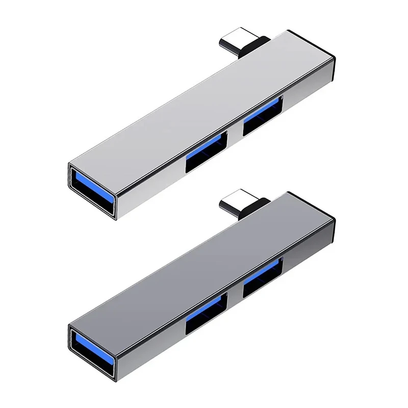 

3-портовый концентратор USB 3.0, высокоскоростной разветвитель типа C, OTG-адаптер 5 Гбит/с для ПК, компьютерные аксессуары, многопортовый концентратор 3 USB 2.0, несколько портов