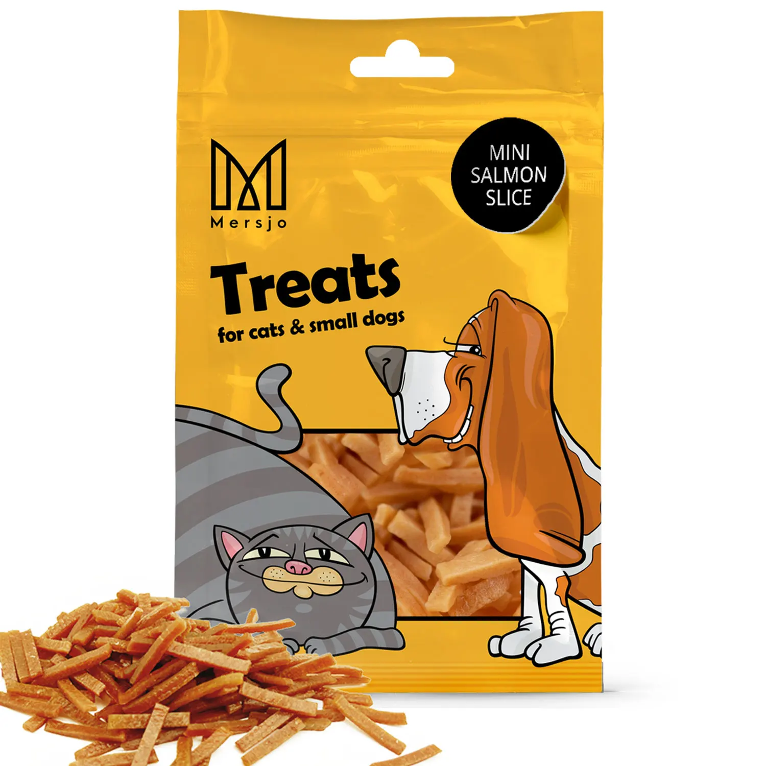 Cat Delicacy-Mini Salmon Slices 50g