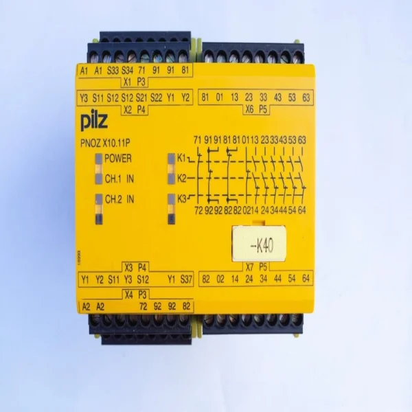 

X1011p 24dc 777750 Реле безопасности 6 Н/О 4 Н/З 6 светодиодов/2 Совершенно новый оригинальный точечный ПЛК