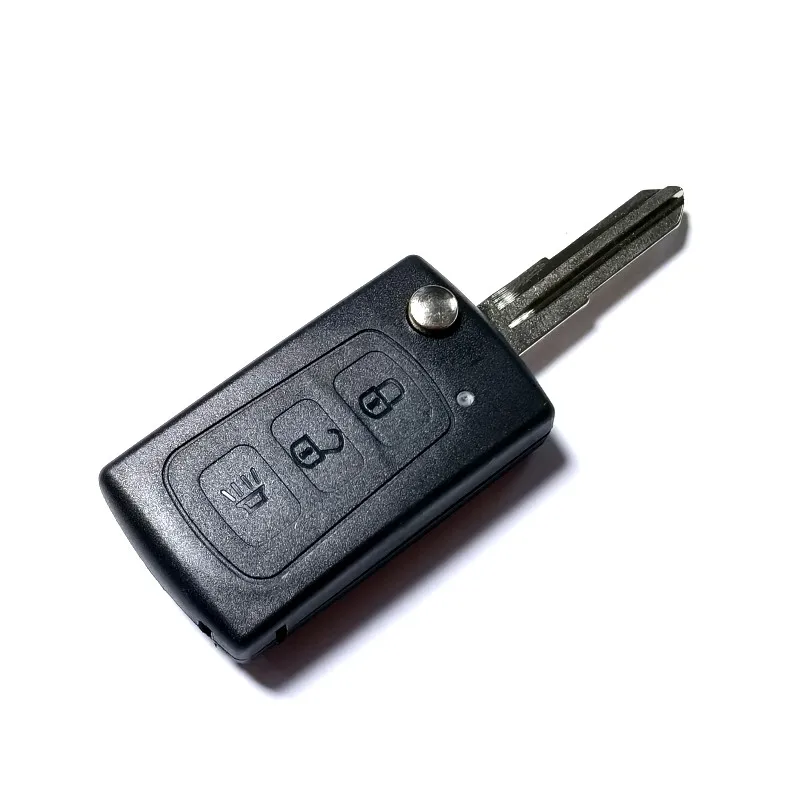 

3 Buttons Flip Folding Remote Key Shell For Great Wall Hover Haval H3 H5 Keyless Entry Fob Key Blanks Case