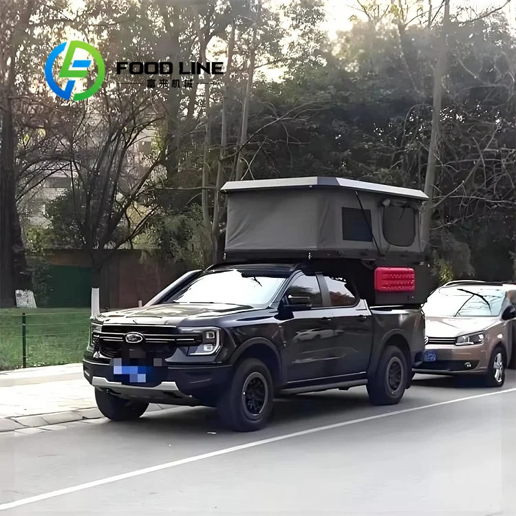 Truck Camper Pop Up Off Road Demountable Quick Detach Frame Easily Separates Pickup For Daily City Driving And Weekend Camping