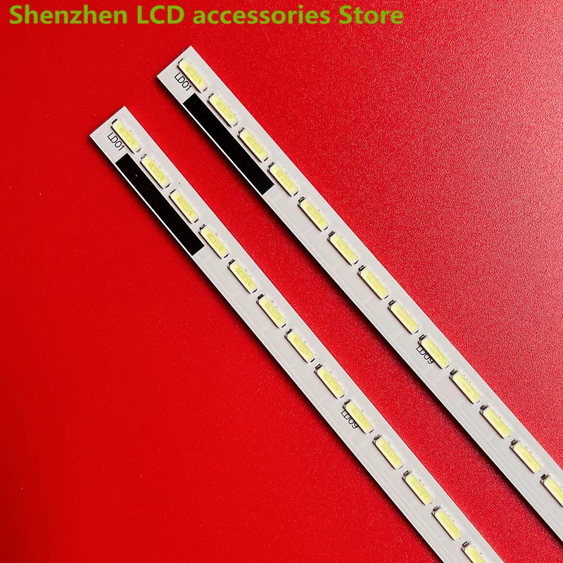 100% جديد LED شريط إضاءة خلفي لسوني KD-55X8000BD 55X8500B ضوء بار NLAW50303 5021602-812 6V 72LED 600 مللي متر