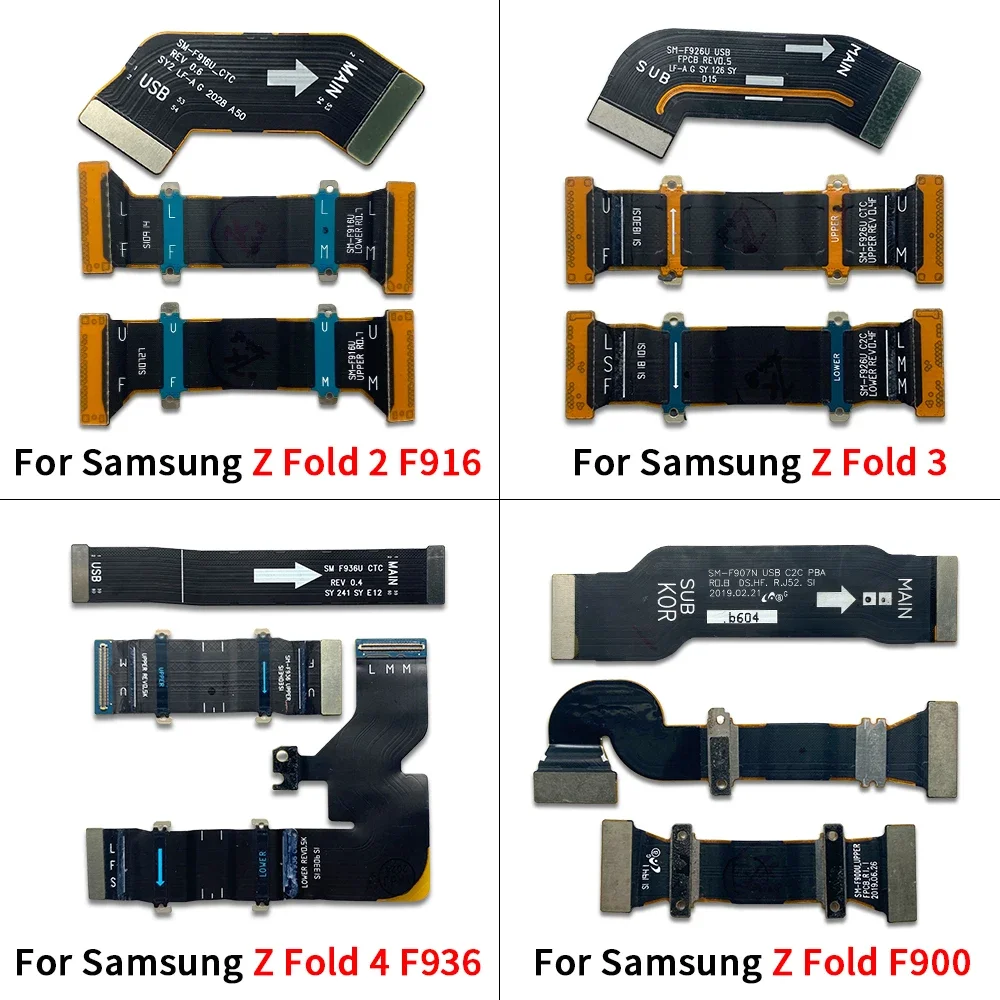 NEW Spin Axis Flex Hinge Main Board LCD Connector Rotary Shaft Flex Cables For Samsung Z Fold 6 2 3 4 5 F916 F936 F946 F900 image 5