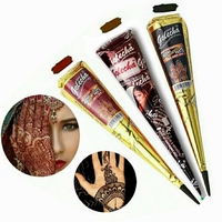 1/3pcs henna cream, brown, black, red, henna tattoo cream, temporary tattoo, henna tattoo cream semi-permanent henna henna tempo