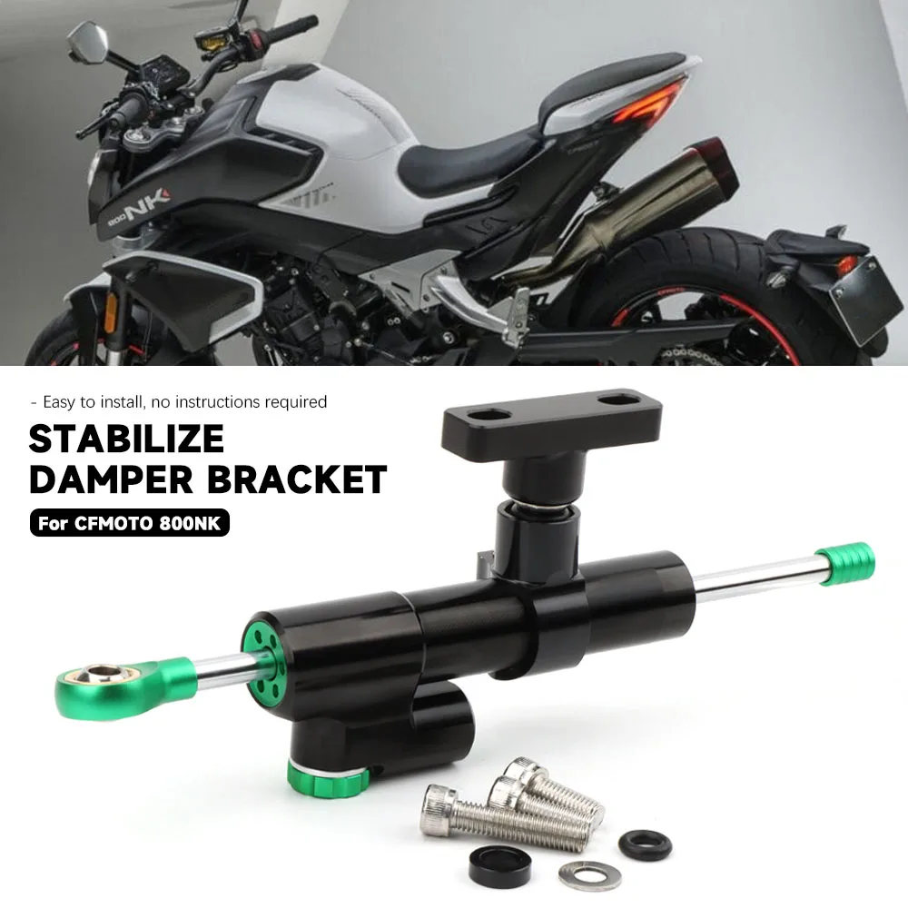 

For CFMOTO 800NK NK800 2023 2024 2025 Motorcycle Accessories Directional Damper Shock Absorber Stabilizer Steering Dampers Brack