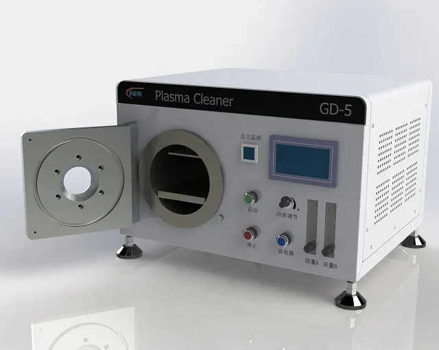 آلة تنظيف البلازما لمعدات المختبرات نظيفة لتحسين PDMS Hydrophilic