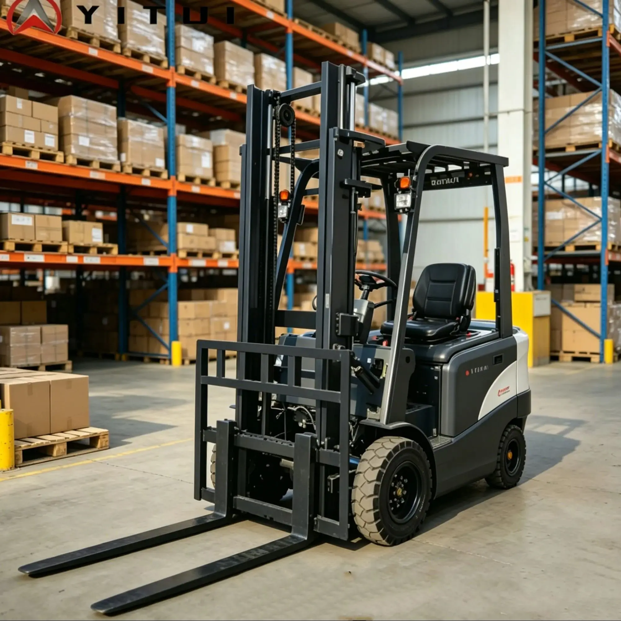 

2026 Customized Multi-Purpose 3.5T Compact Electric Forklift 4 Wheels Mini Forklift for Indoor Handling Work CE Approved