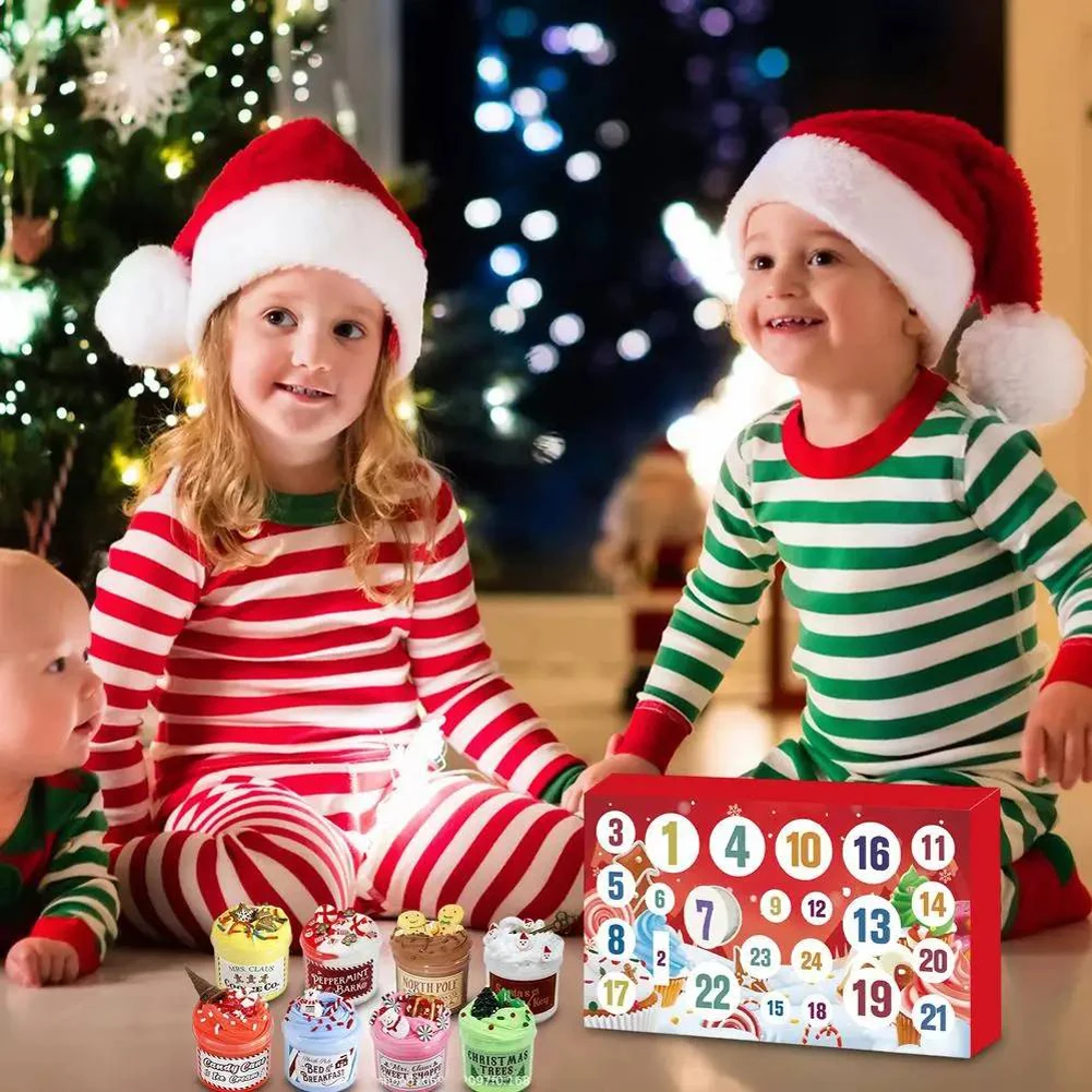 تقويم القدوم 2024 عيد الميلاد تقويم القدوم DIY صنع عدة عيد الميلاد العد التنازلي التقويم هدايا عيد الميلاد للأطفال #3