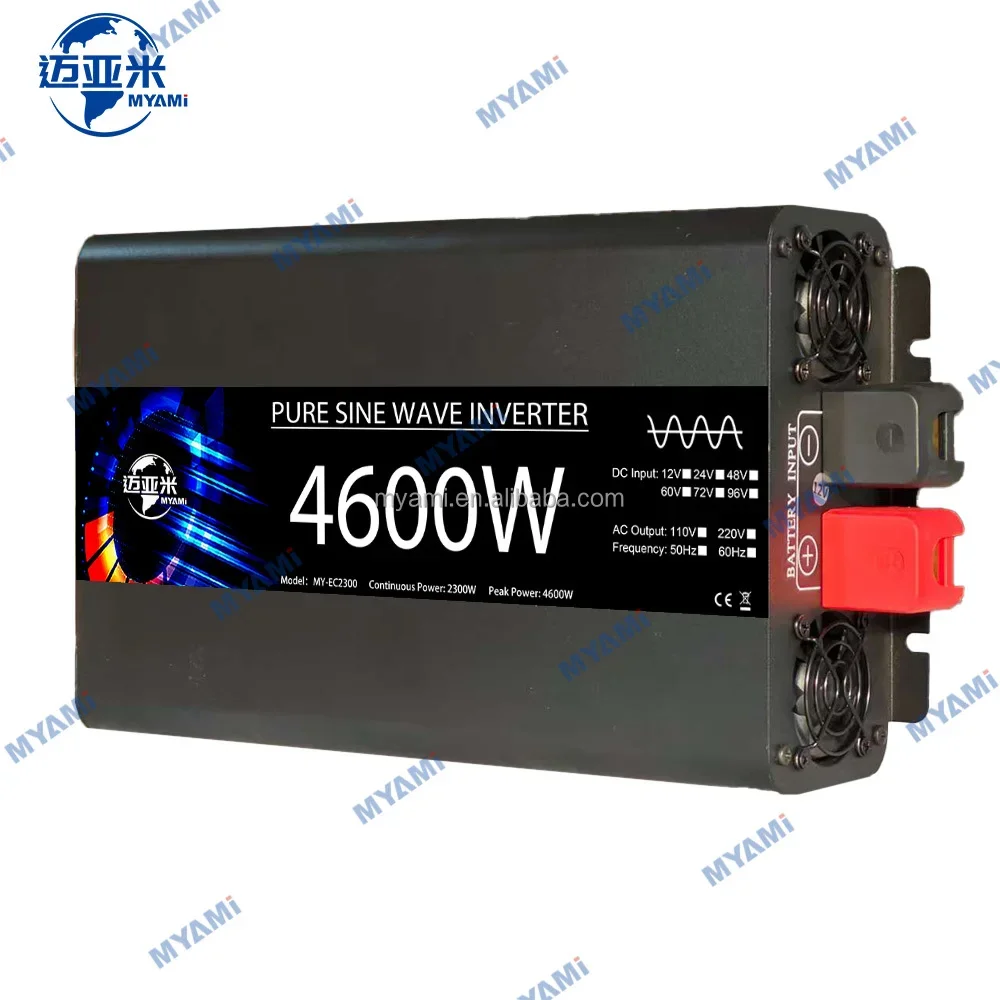 For MYAMI Hot Sale 2300W/4600W Pure Sine Wave Power Inverter for Car Applications
