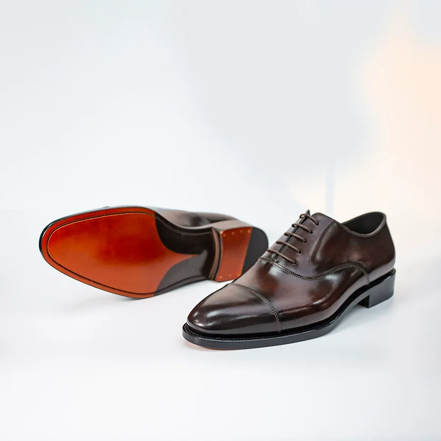 men dress shoes male cow leather shoes