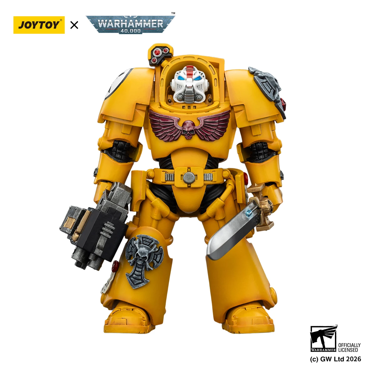 JOYTOY Warhammer 40.000 1/18 Actiefiguren Terminator Black Templars Dark Angels Imperial Fists White Scars Salamanders