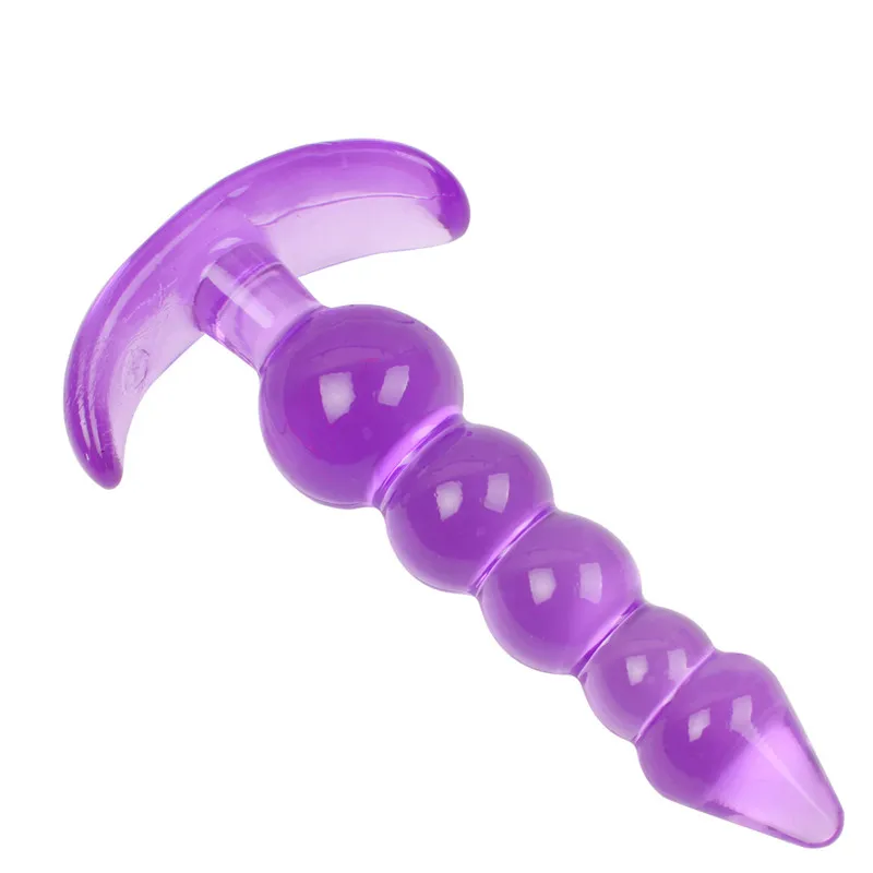 Strap On Sexy Slave Dildo Soft Anal Beads Bead Butt Plug Anus Erotic G Spot Sex Toys For Men Women Couples Sex Shop For Woman