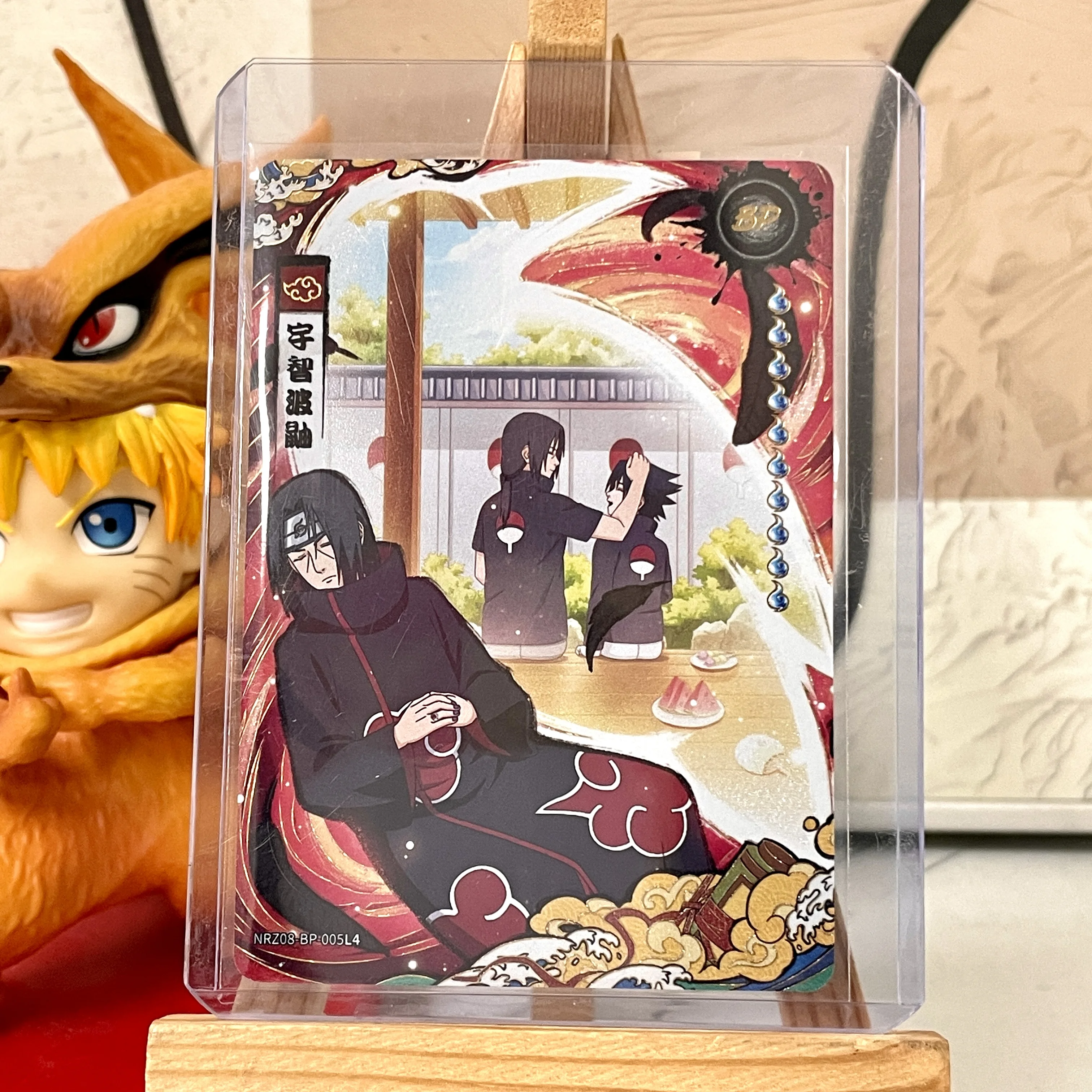 Genuine KAYOU Naruto Cards Tsunade Uchiha Itachi Uchiha Sasuke W8T4 BP Complete Series 01-07 Rare Anime Collection Cards Toy