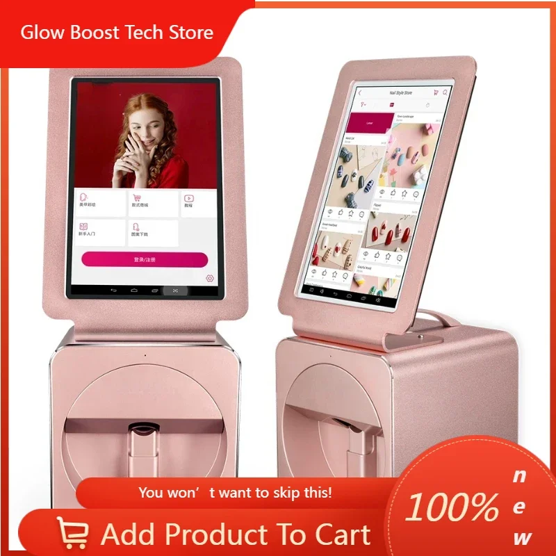 

Интегрированный принтер для ногтей NYs, профессиональное устройство для нанесения дизайна на ногти, функция DIY, создание узоров, для маникюрного салона