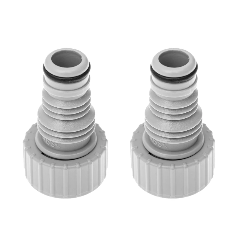 Pack of 2 Pool Drainage Adapter Hose Connector Swimming Pool Maintenance Pool Drain Plug Fitting Drain Adapter for Dropshipping