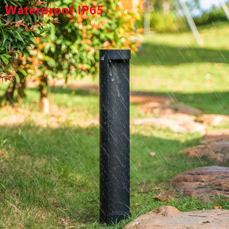 Imagem -02 - Impermeável Led Lawn Light Lâmpada de Rua de Alumínio Simples Caminho do Jardim Paisagem Villa Pátio Villa Decore Ip65 ac 85265v