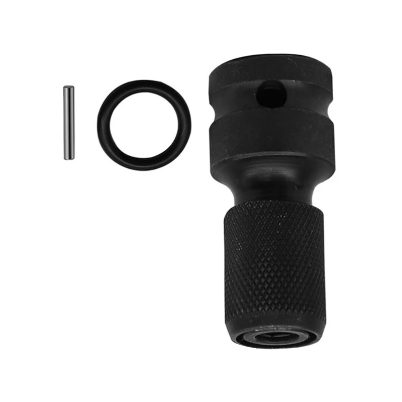 1/2-Inch Square Drives to 1/4-Inch Socket Adapter Converters for Impact Wrenches Electric Wrench Drill Bit Adapter Drosphip
