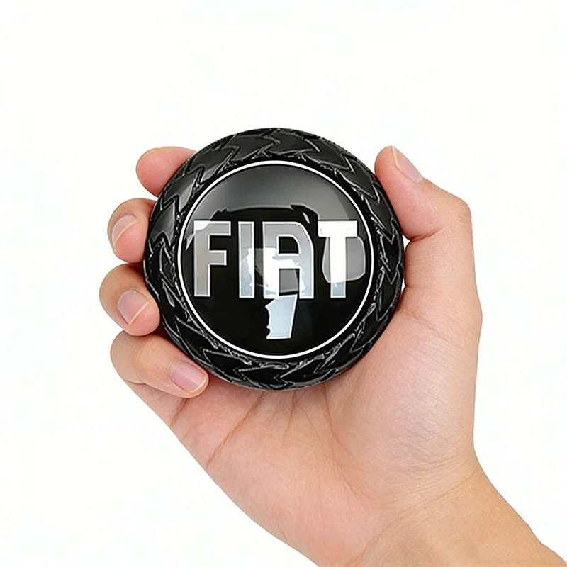 Emblema de carro de 97mm, adesivo para o centro da roda, para FIAT Abarth 500, Panda, Tipo, Strada, Pulse 600, Punto, 500L, Doblo, Argo, Tipo, Linea, Ducato