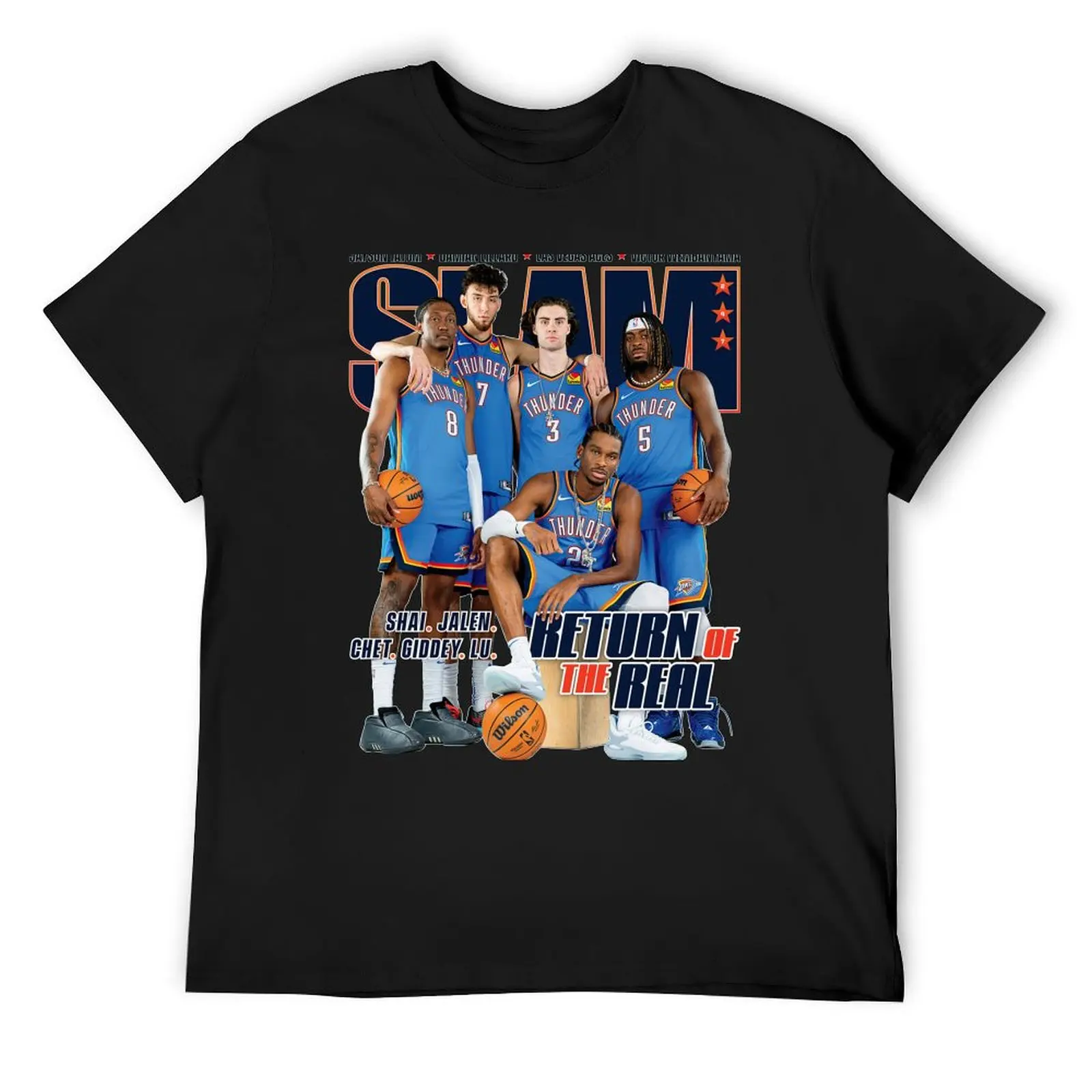 

Slam Return Of The Real T-Shirt man t shirt anime t shirts animal prinfor boys mens t shirts pack