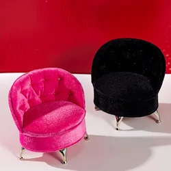 Jewelry Box Organizer Mini Gift Jewelry Case Small Velvet Portable Storage Case for Rings Necklaces Earrings Women Girls