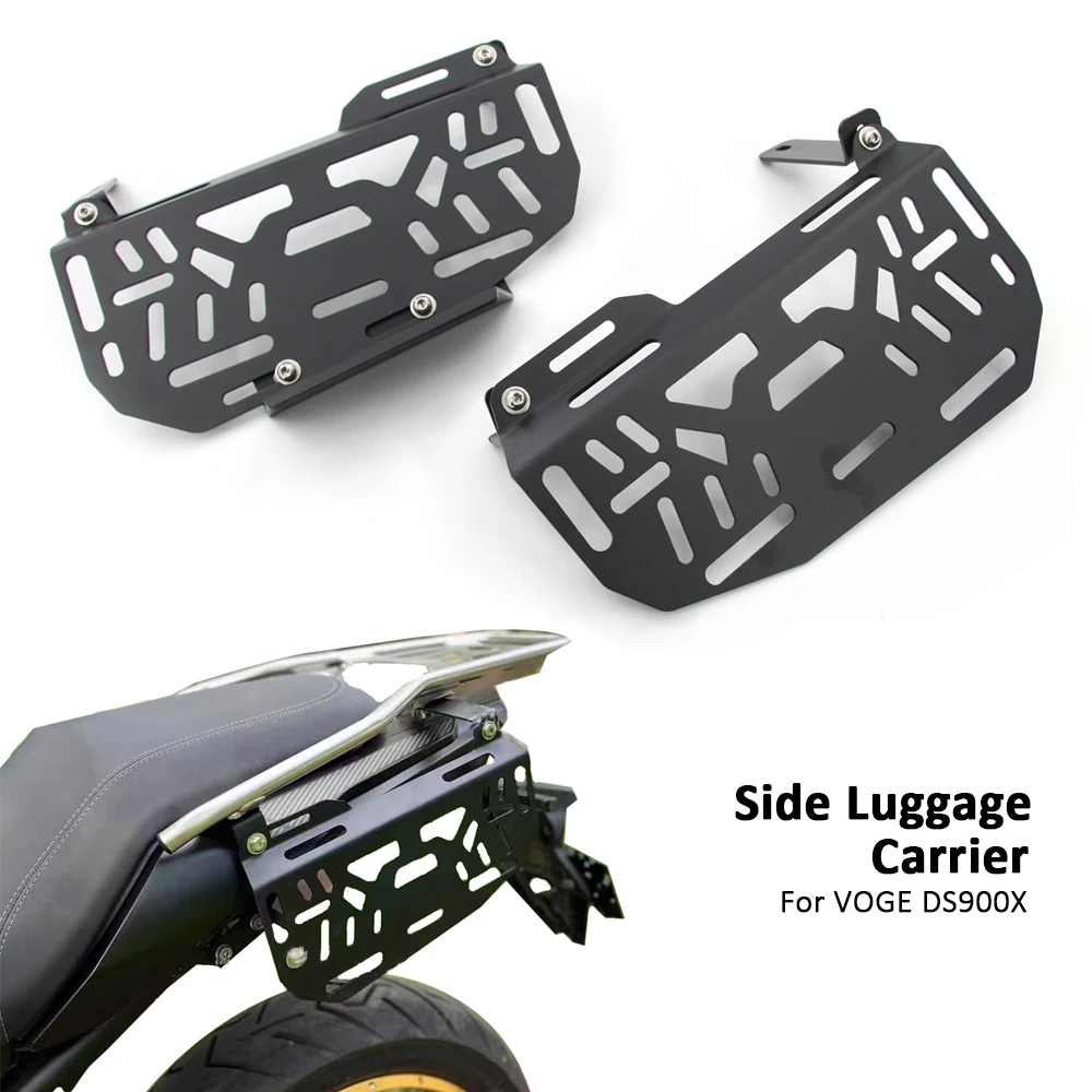 

For Loncin VOGE Valico 900 DSX DS900X Luggage Rack Side Pocket Brackets Side Bag Bracket Side Luggage Carrier Side Box Brackets