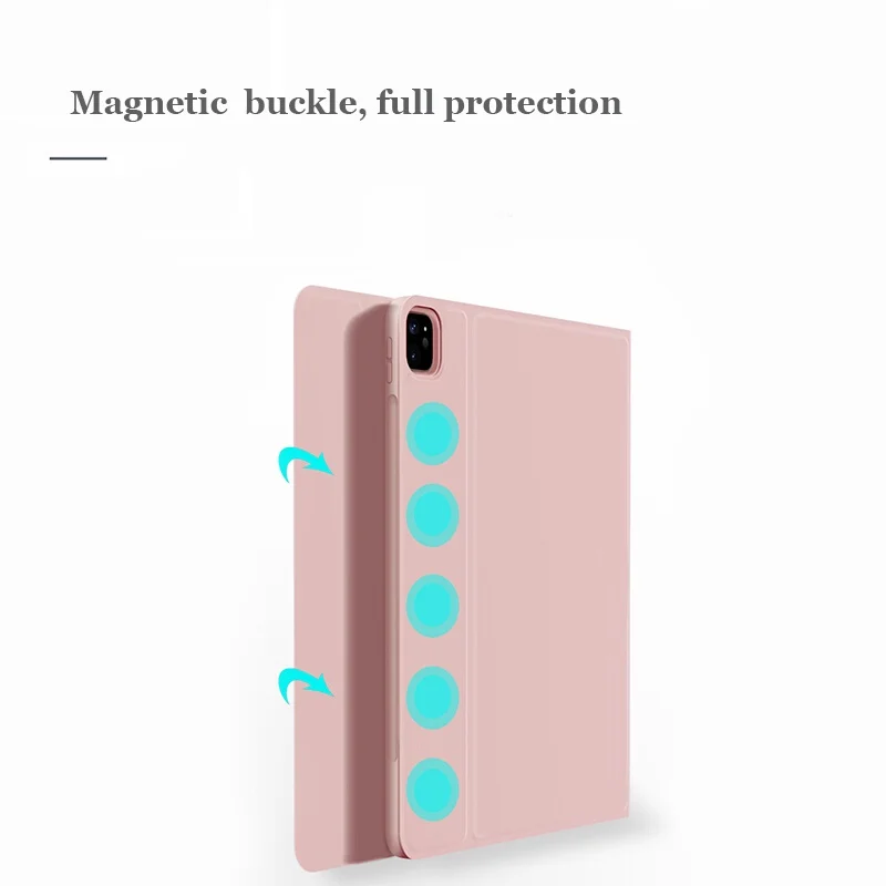 Obudowa na klawiaturę z myszką dla Xiaomi 5 PRO 12.4 "2022 odłączana magnetyczna obudowa Keybaord dla Xiaomi 5 PRO 2022 12.4