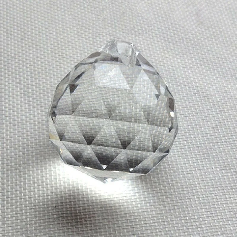 20/30MM Crystal Ball Clear Crystal Prisms Suncatcher Chandelier Crystals Pendants Accessory DIY Bead Curtain Hanging Ornament