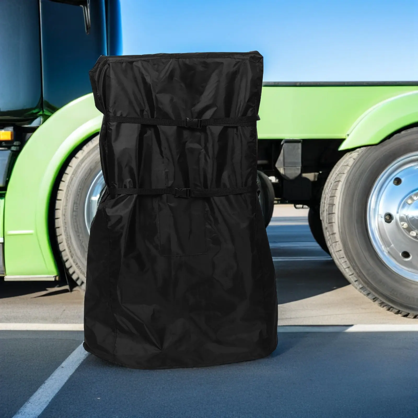 Rv Storage Tank Sleeve Heavy Duty Waterproof Cover Outdoor Dustproof Rainproof Tote Tank Protector for Camper Travel Camping