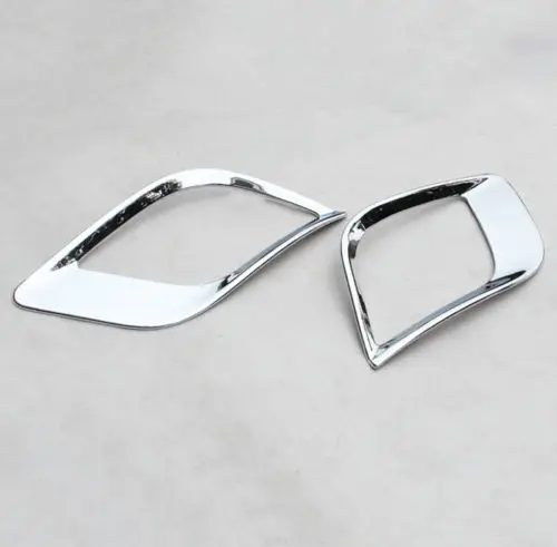 REAR BUMPER LIGHT REFLECTOR LAMP CHROME COVER TRIM FIT FOR BUICK ENCORE MOKKA 2013 2014 2015 LF1