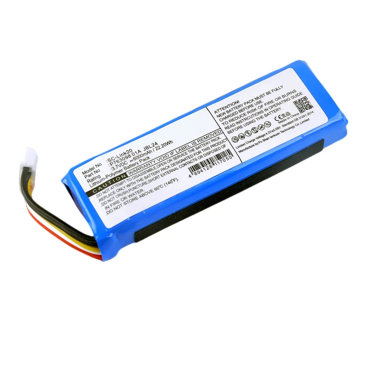 Original P763098 01A JBL24  6000mAh For JBL Link20/ Link 20  Bluetooth Wireless  Speaker Replacement Battery+Tools .