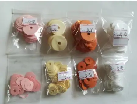 1pack=1000pcs Piano Tuning Tool Piano Accessories Paper Ring Key Washer Felt Ring Paper Washer