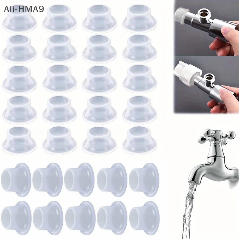 

50pcs Faucet Sealing Gasket Waterproof Durable Insulation Leak-Proof Raw Material Belt Prevent Dripping Anti-aging Sealing Ring